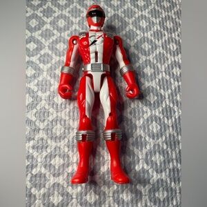 Red Power Ranger Operation Overdrive Action Figure (2006) Bandai